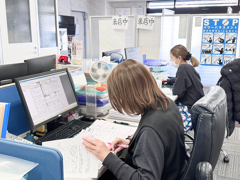 【大牟田／久留米】地域密着で長く働ける「フロントオフィス」