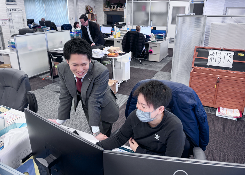 イメージ： 01｜すぐに行く、すぐに応える