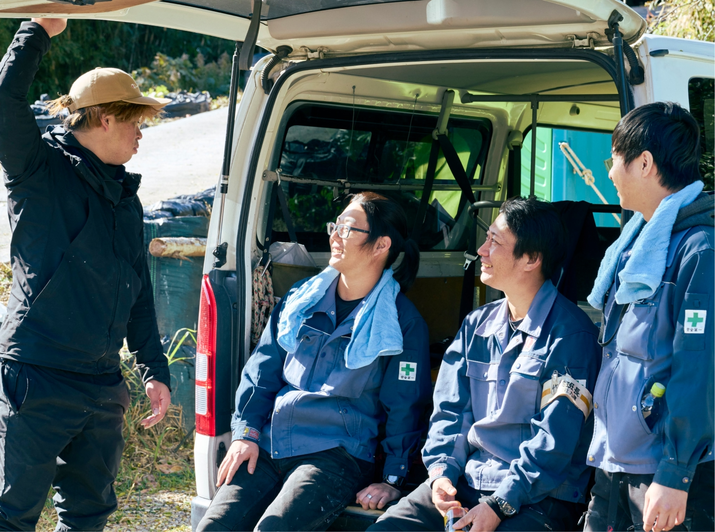 イメージ: 社会の役に立つ、とてもカッコイイ仕事です!