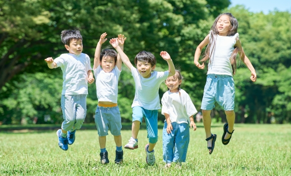 イメージ：遊びと学習で個性が花開く